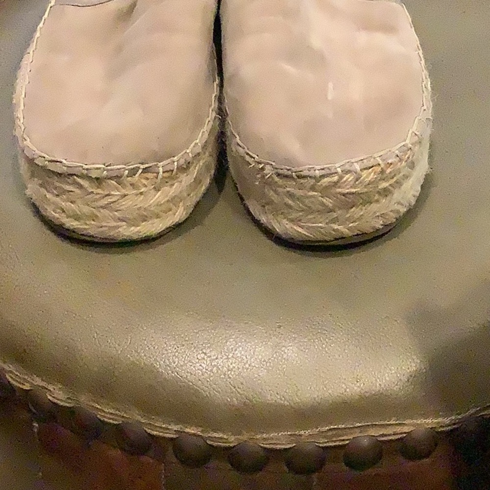 Sam Edelman Carrin Espadrilles Taupe Size 8.5 - Picture 8 of 9